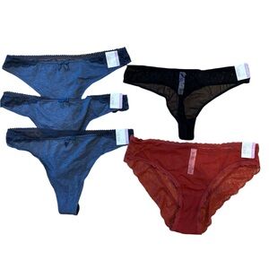Gilligan & O’Malley Undies Lot Thong NWT Size XL